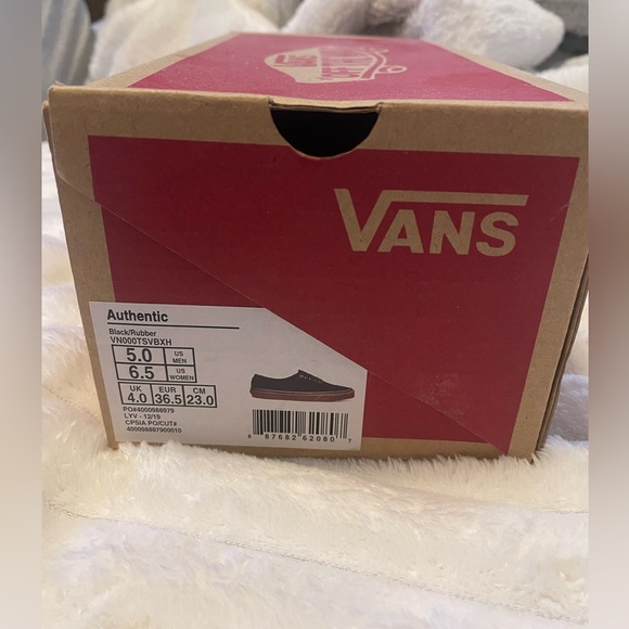 Vans Authentic Gum Shoe - Women’s Size 6.5 - Picture 4 of 4